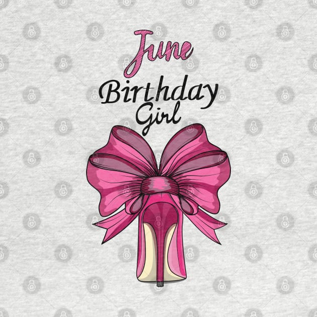 June Birthday Girl by Designoholic